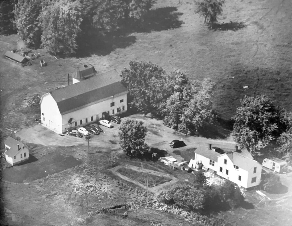 historical photo of Wenzel farm