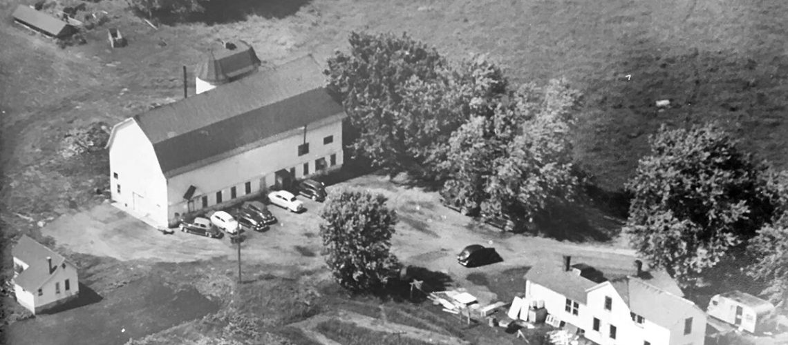 historical photo of Wenzel farm